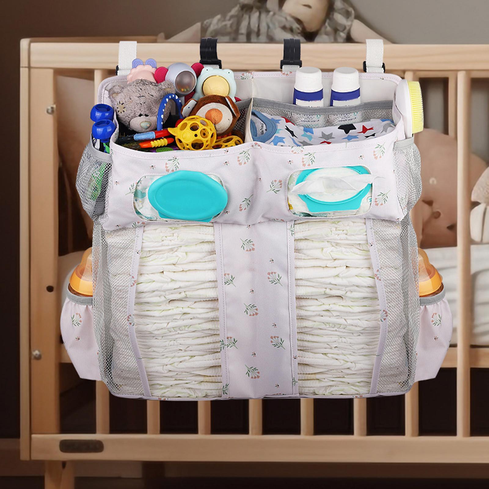 Diaper Bag Backpack - แขวนเปลเด็กกระเป๋าทารก Essentiales ผ้าอ้อมผ้าอ้อมสําหรับขวดนมผ้าเช็ดทําความสะอาด Bib Cribs เนอสเซอรี่กระเป๋า