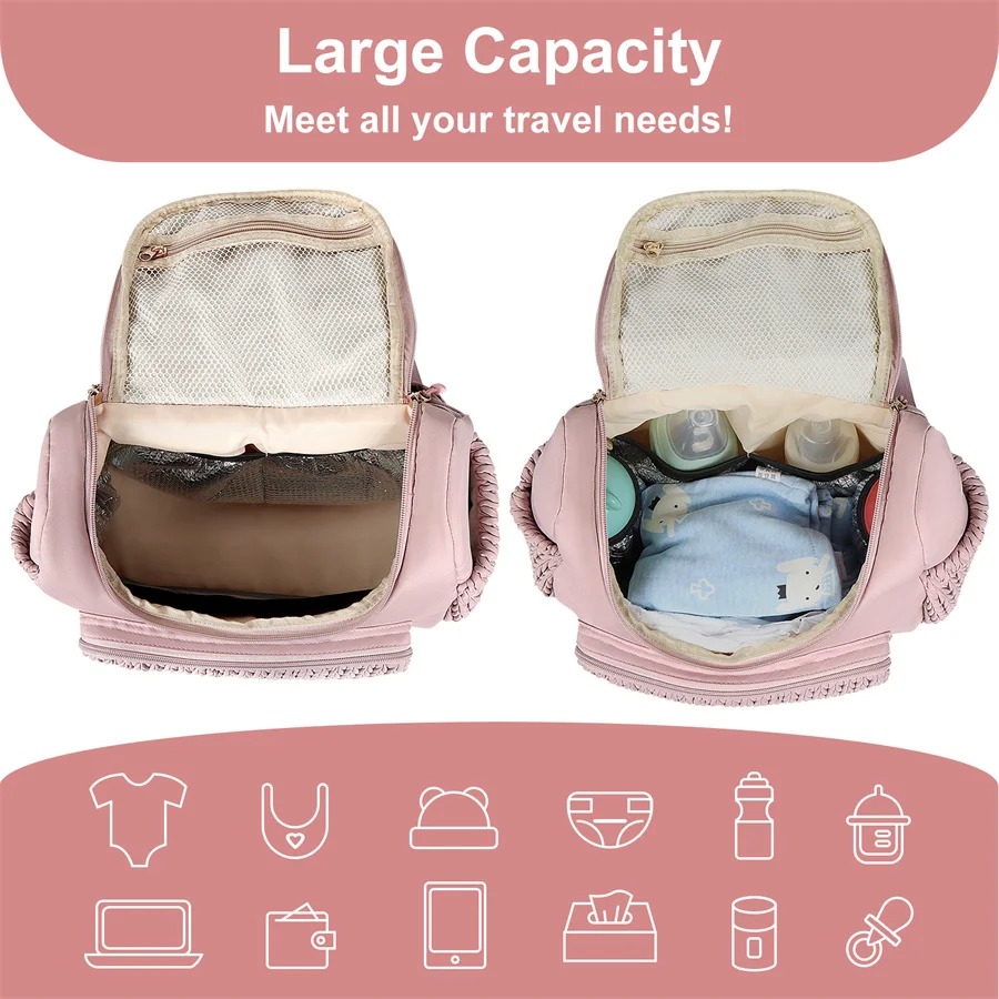 กระเป๋าเป้สะพายหลังสำหรับคุณแม - Diaper Bag Backpack บทวิจารณ์และราคา