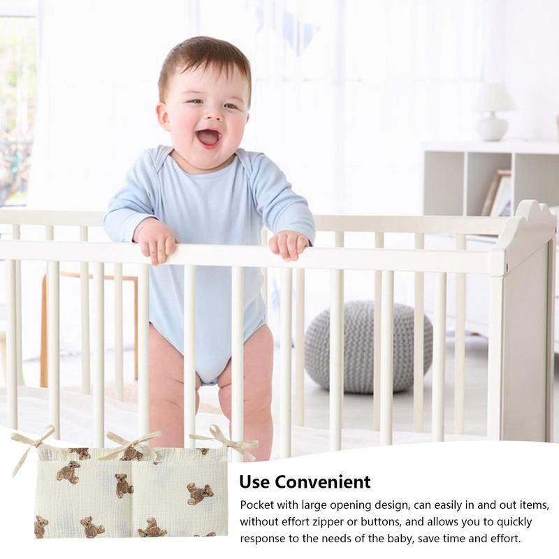 Baby Crib Organizer Cot Caddy  - Diaper Bag Backpack บทวิจารณ์และราคา