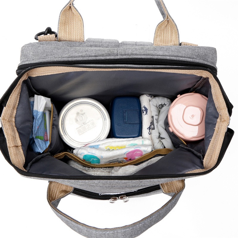 กระเป๋าคุณแม่และลูกน้อยแบบพับไ - Diaper Bag Backpack บทวิจารณ์และราคา
