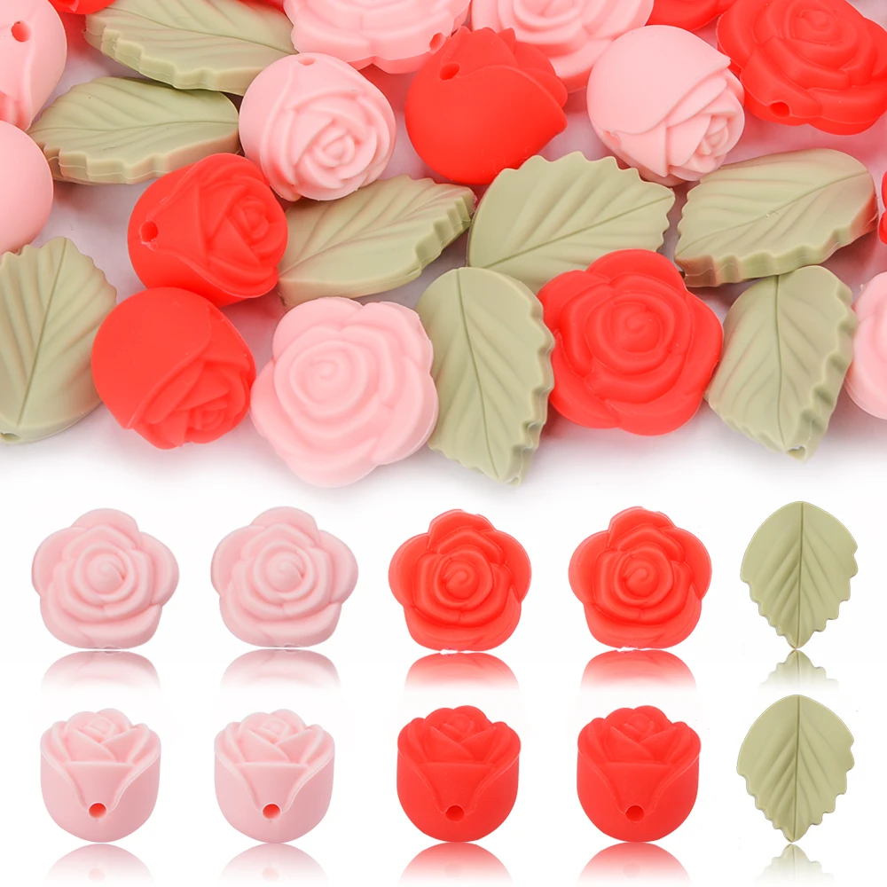 LOFCA 30 ชิ้น Rose ซิลิโคนลูกป - Baby Products Expo บทวิจารณ์และราคา