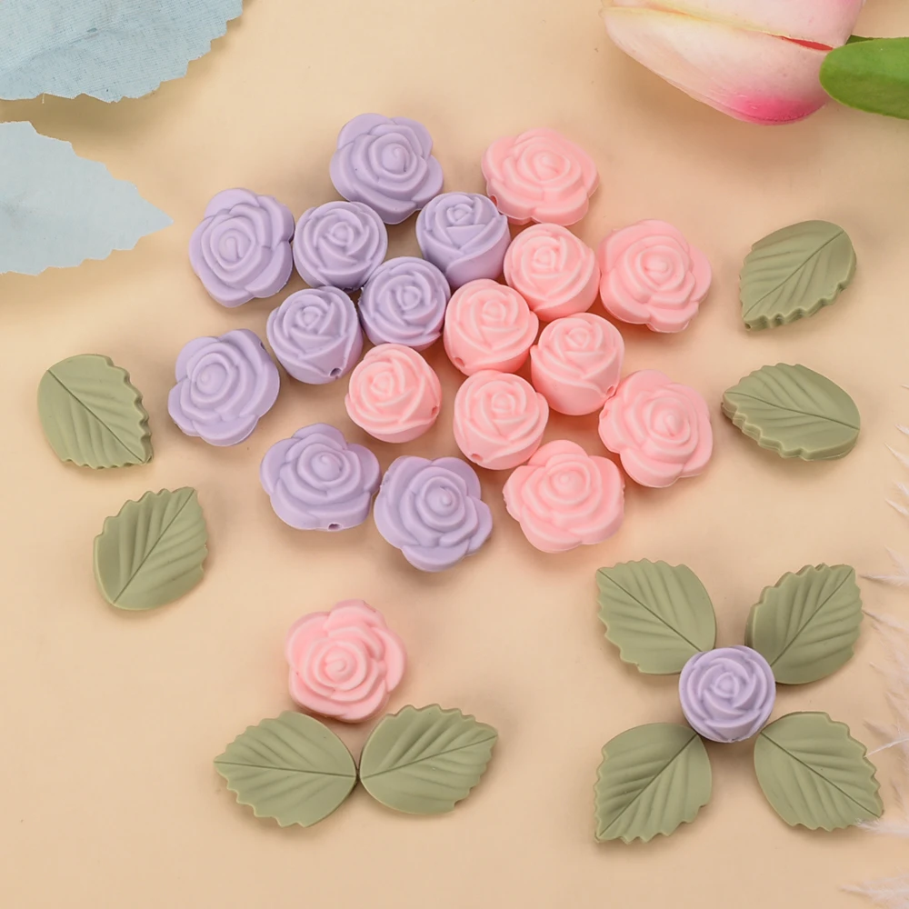 LOFCA 30 ชิ้น Rose ซิลิโคนลูกป - Baby Products Expo บทวิจารณ์และราคา
