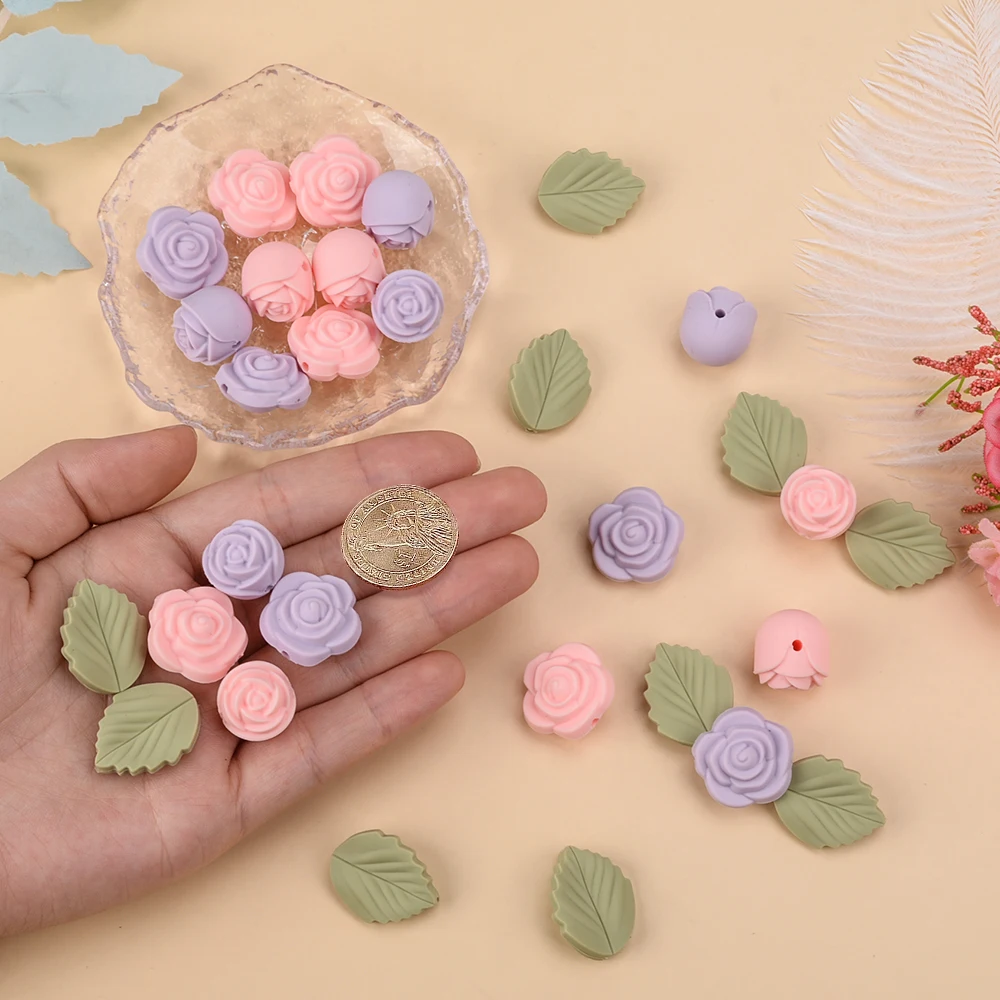 LOFCA 30 ชิ้น Rose ซิลิโคนลูกป - Baby Products Expo บทวิจารณ์และราคา
