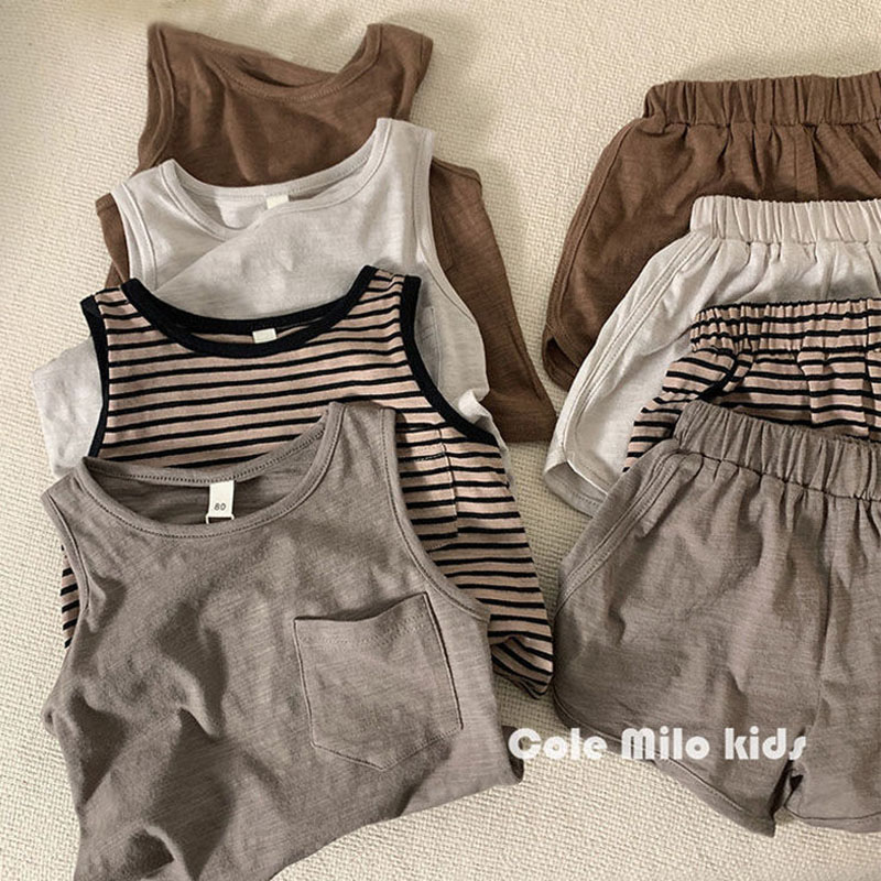 ชุดเสื้อผ้าเด็กฤดูร้อน2ชิ้นเสื - Baby Products Korea บทวิจารณ์และราคา