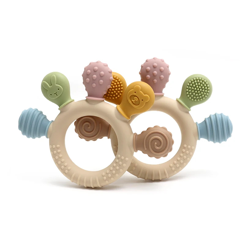 ยางกัดซิลิโคนหลากสีสำหรับเด็กท - Baby Products Application บทวิจารณ์และราคา