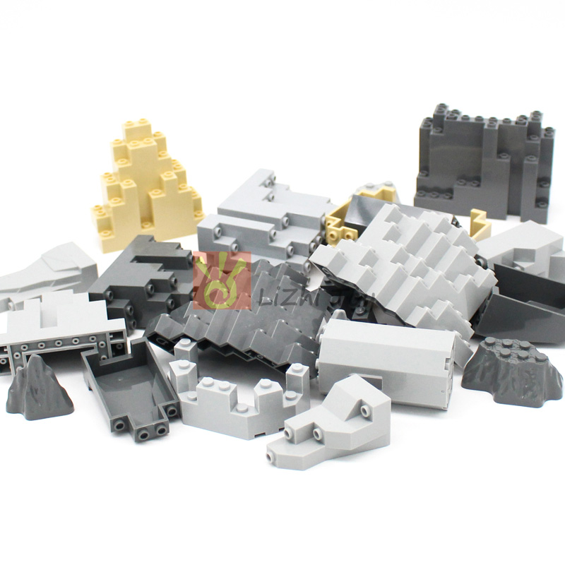 MOC อิฐปราสาท Mountain Rockery - Lego Set Creator บทวิจารณ์และราคา